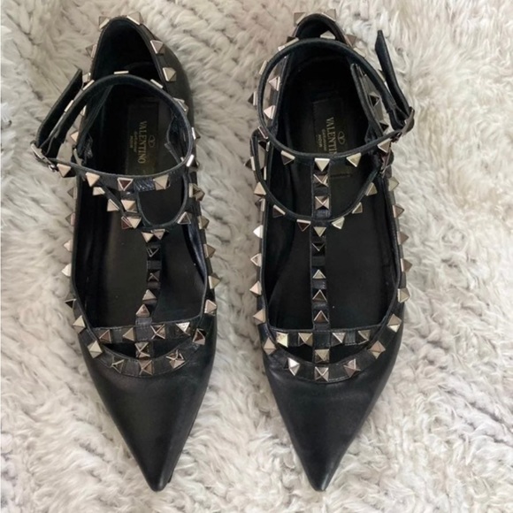 Valentino Rockstud flats - Picture 6 of 7